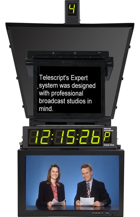 Telescript Expert 170 Sdi 17 Studio Teleprompter And Information