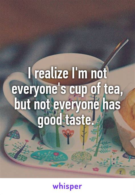 A Cup Of Tea Next To A Plate With Some Food On It And The Caption Reads