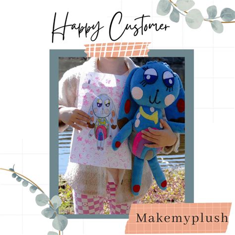 Create Your Own Plush Draw Your Own Plush Toy Custom Stuffed Animals