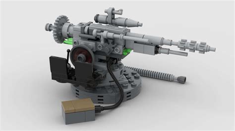 Lego Moc Borstel Sb 920 Laser Cannon Death Star Artillery Platform By