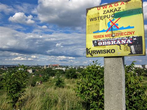 Signs Throughout Krakow Poland