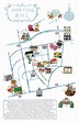 Notting Hill map | Illustrated map, London map, Map