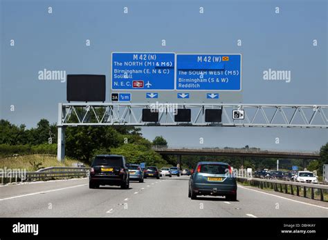 Motorway Gantry Sign Hi Res Stock Photography And Images Alamy