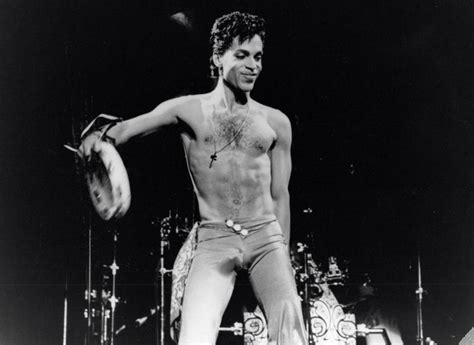 Steve Granitz Prince Performing Shirtless On Stage Vintage Original