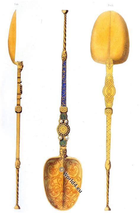 Coronation Spoon Of English Monarchs Th Century