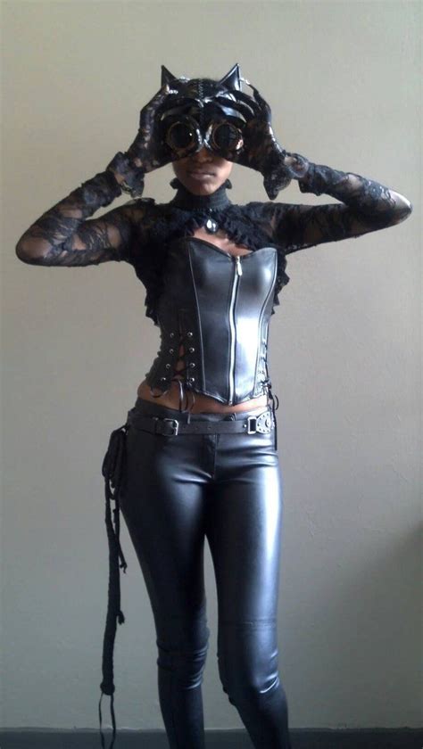 Steampunk Catwoman By Darkakida On Deviantart Cat Woman Costume
