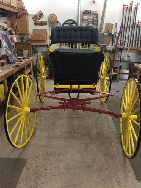 Antique Horse Drawn Buggy Wagon Buggy Carriage Ebay Antique