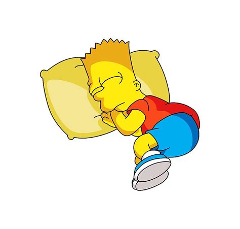 Sleepy Bart Digital Art By Anggi Aman Fine Art America