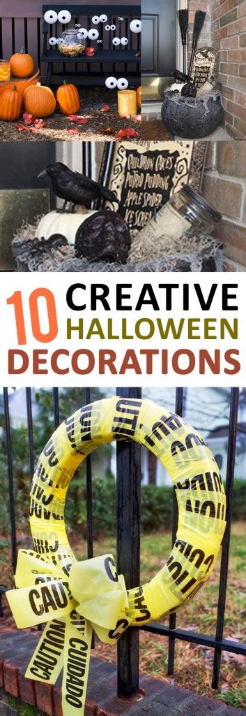 10 Creative Halloween Decorations Sunlit Spaces Diy Home Decor