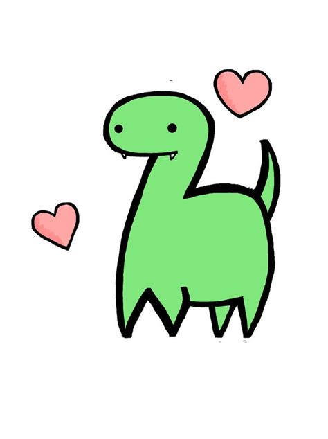 Cute Dinosaur By HalfDecaf Deviantart Com On DeviantArt Kawaii