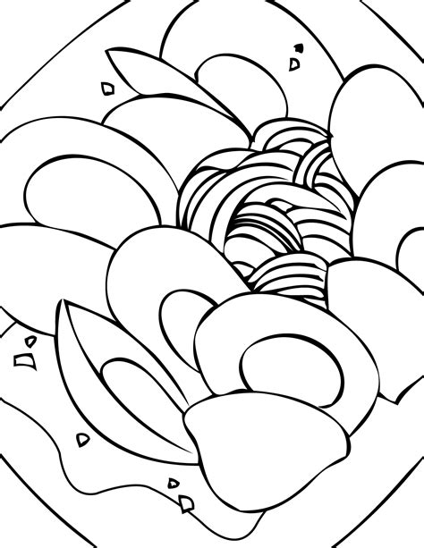 Clam Coloring Page at GetDrawings | Free download