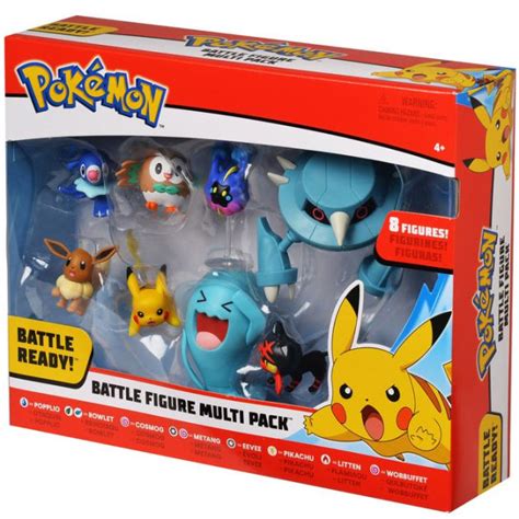 Pokemon Battle Figure Multipack 8 Pack By Wicked Cool Toys Barnes