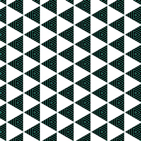 Green Triangles Pattern By Patterns Stock On Deviantart