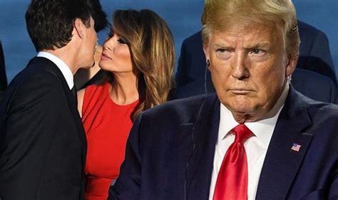 melania trump donald s ‘anger over trudeau kiss explained by body language expert world