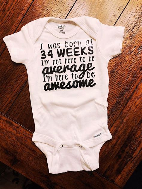 Here To Be Awesome Peace Out Nicu Nicu Baby Onesie Nicu Etsy