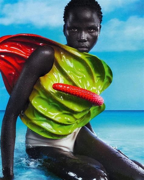 models on twitter south sudanese model naomi apajok by txema yeste numéro france s cover