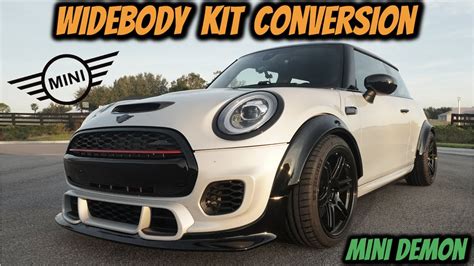 Mini Cooper Jcw Widebody Kit Conversion Demon Build Youtube