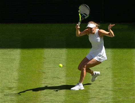 Caroline Wozniacki Wimbledon Tennis Championships In London 0702