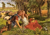 The Hireling Shepherd, 1851 by William Holman Hunt (1827-1910, United ...