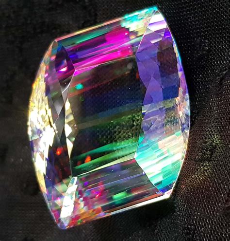 Certified 19500 Ct Synthetic Lab Created Mystic Opal Fancy Etsy