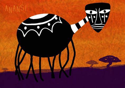 anansi the spider on behance