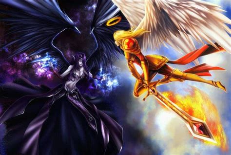 Kayle And Morgana Fanart League Of Legends Official Amino