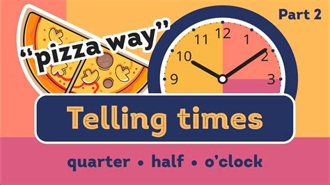telling times quarter past half past quarter to o clock quiz part 2 youtube