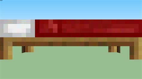 Minecraft Bed By Zapperier 3d Warehouse