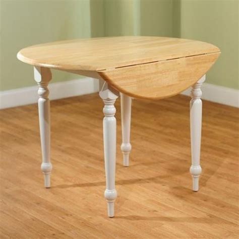 Modern Kitchen Table With Fold Down Sides Dining Table Drop Leaf