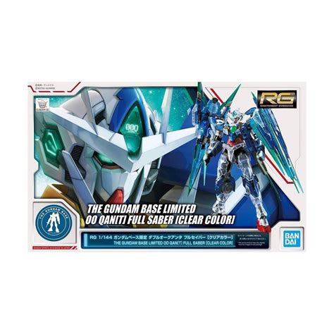 Bandai Mobile Suit Gundam 00 Real Grade Rg 00 Qan T Full Saber Clear