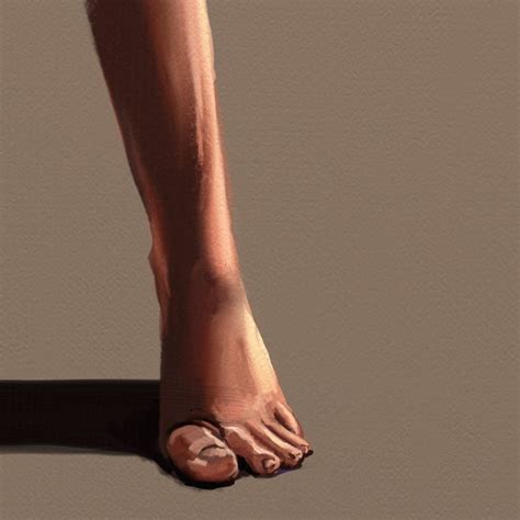Oil Painting Tutorial Foot Study Artrage Watercolor Paintings Oil