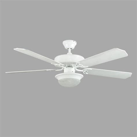 We like having a ceiling fan however we do not find them attractive. Sunset Lighting Heritage Fusion 52-in Gloss White Indoor ...