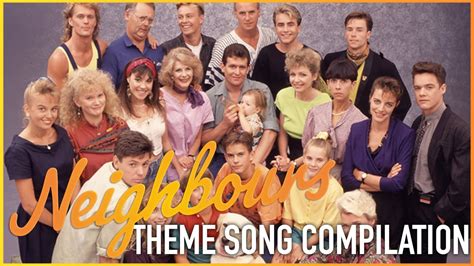 neighbours theme song compilation youtube