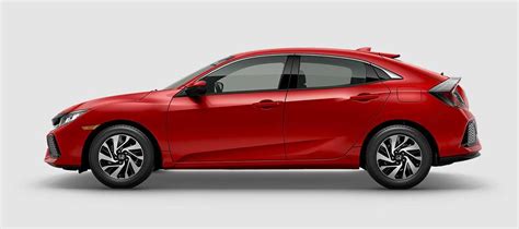 2018 Honda Civic Hatchback Exterior Colors And Trim Levels New Honda