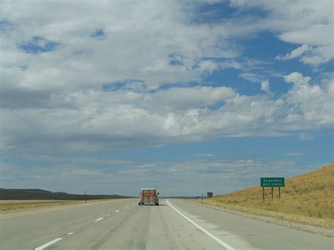 Wyoming Aaroads Interstate 80 Westbound Uinta County