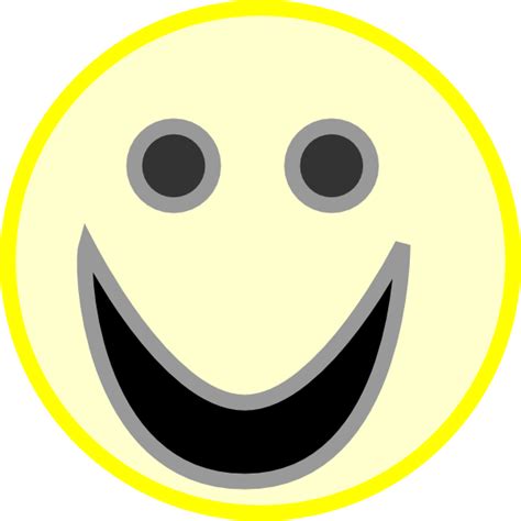 Smiley Face Clip Art Free Vector 4vector