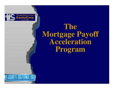 Mortgage Acceleration Program Or Government Provided Student Loans