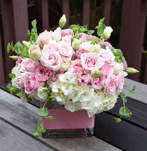 Pink And White Flower Arrangements 1001 Ideas For Flower