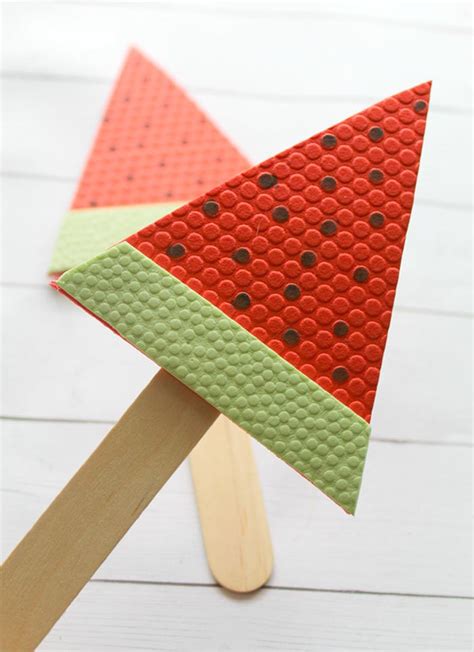 Adorable Watermelon Craft Thats Perfect For Summer Reading Sunny Day