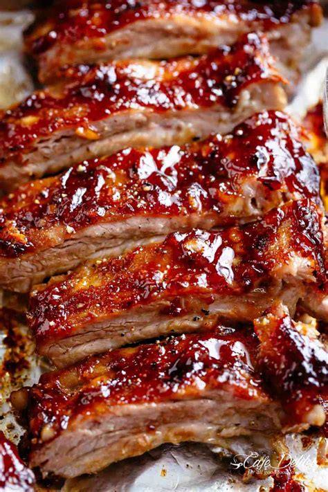 Maybe you would like to learn more about one of these? Sticky Oven Barbecue Ribs - Cafe Delites