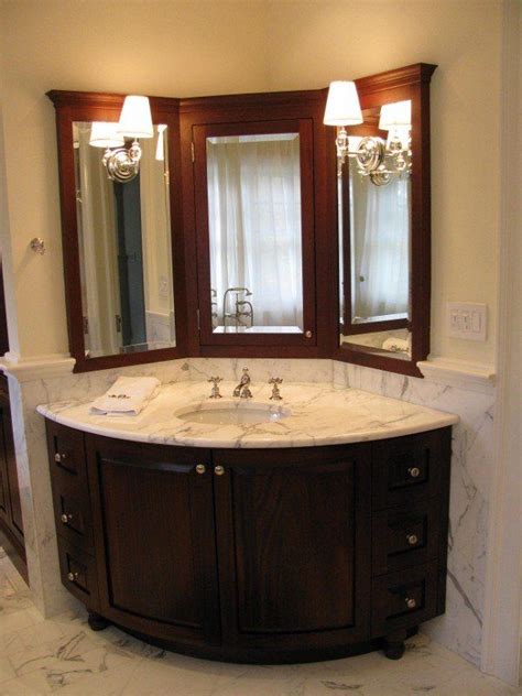 With that length in mind. corner bathroom vanity | Corner bathroom vanity, Corner ...