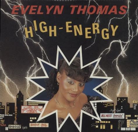 Evelyn Thomas High Energy Uk 12 Vinyl Single 12 Inch Record Maxi