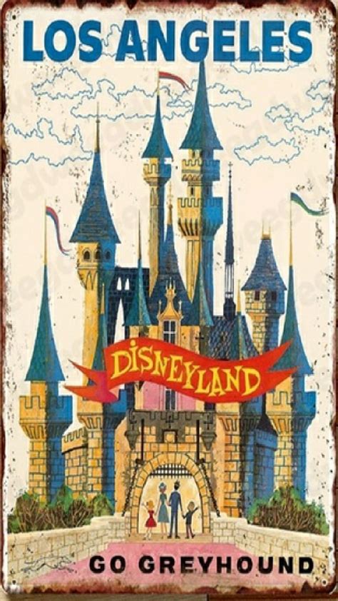 Vintage Disney Brochure Destination Disney Land Tourist Travel