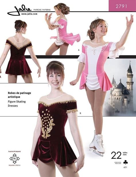 Jalie Princess Figure Skating Dance Dress Costume Sewing Pattern 2791