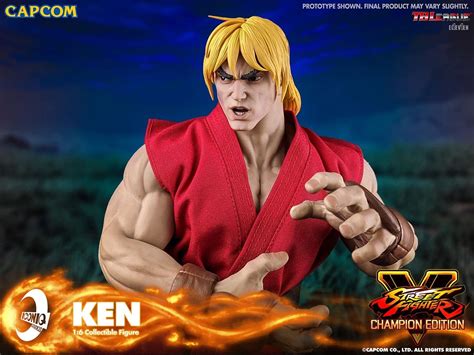Iconiq Studios Debuts New Street Fighter 16 Figure With Ken Masters