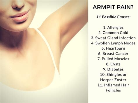 Armpit Pain Causes And Treatment