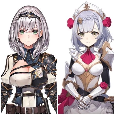 Noelle And Noel Shirogane Does Every White Haired Knight Name Start