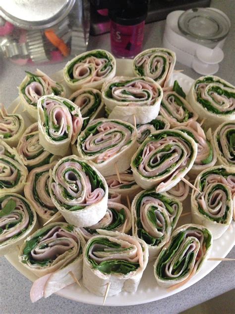 Ingredients include chicken breast, cheese, bacon, caesar dressing, this famous meal contains 770 calories per serving which is quite huge. costco pinwheel platter - Google Search | Costco ...