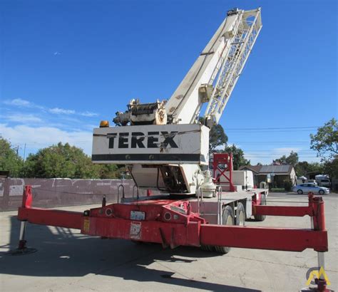 Terex T 340 40 Ton Telescopic Boom Truck Crane For Sale Hoists