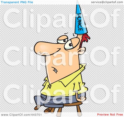 Royalty Free Rf Clip Art Illustration Of A Cartoon Man Wearing A